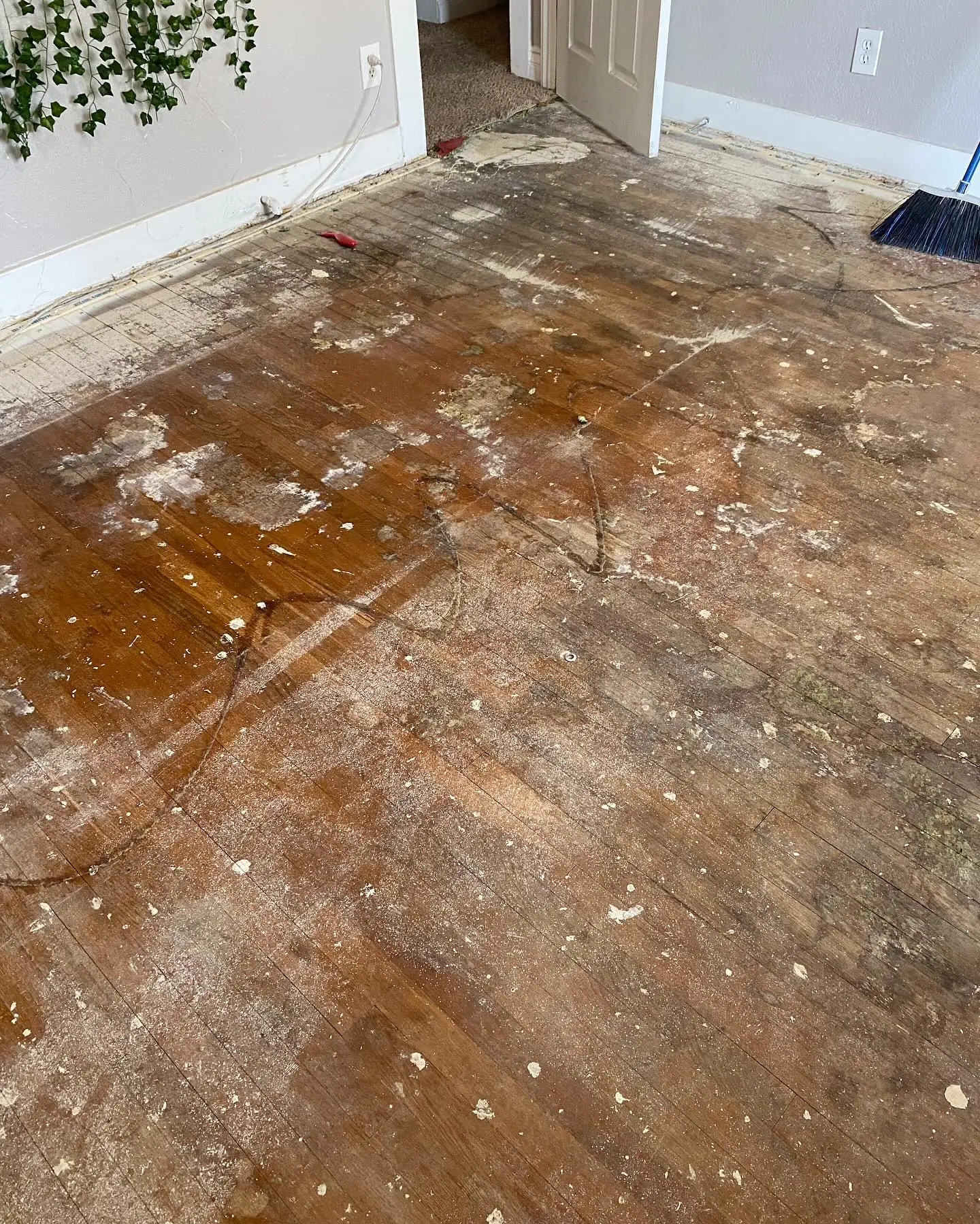 Laminate Wood floor install – tile installation by Mountain Ridge Renovations in Denver, Colorado